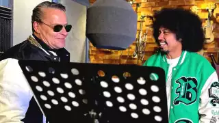 Alfredo Adame y El negro más guapo lanzarán una canción juntos. Foto: Especial