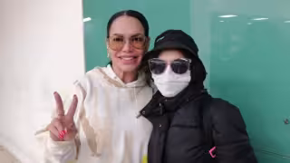 Lis Vega se tomó varias fotografías con sus fans yucatecos