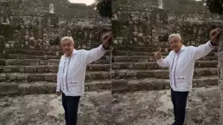 AMLO señaló que quien no visite Calakmul, es fresa