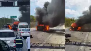 De forma extraoficial se informó el incendio fue controlado por los ciudadanos con el apoyo de un camión hormigonera de la empresa Cemento Cruz Azul