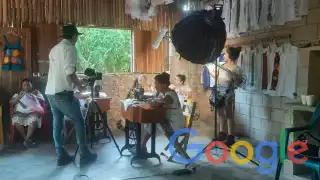 Los representantes de la plataforma estuvieron durante dos días en X-Pichil para realizar las grabaciones de su trabajo