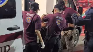 Empleado de vulcanizadora sufre caída y resulta lesionado en el fraccionamiento Reforma