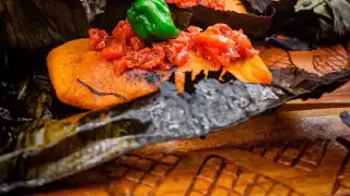 En el estado también se consumen tamales torteados y colados