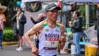 Héctor Garibay rompió el récord que se mantenía en el Maratón de la CDMX
