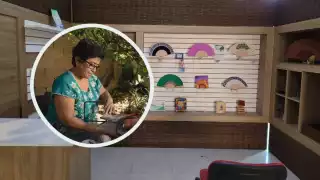 Es la segunda vez que las artesanías de María Jesús Jiménez se exponen en museos