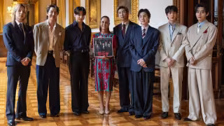 BTS provoca locura en el Zócalo de la CDMX; así saludaron a sus ARMY desde Palacio Nacional