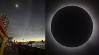 El último eclipse solar total en México estuvo visible en julio de 1991