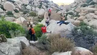 Entre los migrantes venía un niño de 4 años con signos de deshidratación