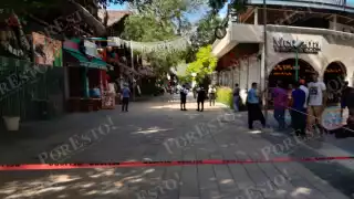 En la zona hay elementos de la Guardia Nacional, la Marina y Policías