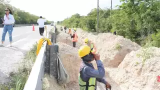 El acueducto esta siendo construido con una inversión de mil 400 millones de pesos
