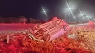 El joven manejaba a 100 km/h