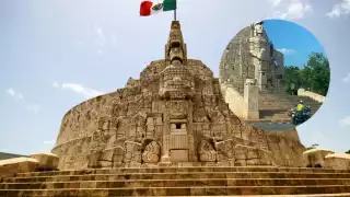 El Monumento a la Patria es uno de los más icónicos de Mérida