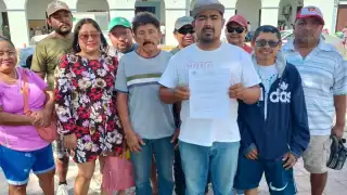 El líder gremial expuso que al día siguiente por la mañana se presentaron a los bajos del Palacio Municipal