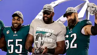  Philadelphia Eagles aún esperan a su contrincante en el Super Bowl