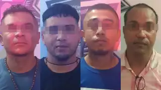 Los cuatro hombres quedaron a disposición de la FGE Quintana Roo