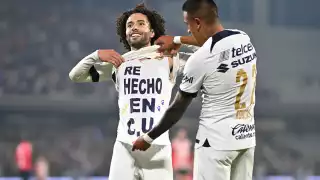 César Huerta celebró sus 23 años con el triunfo de Pumas