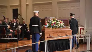 Jimmy Carter, expresidente de Estados Unidos, le dio el último adiós a su esposa Rosalynn