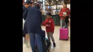 Familia de Monterrey llega para conocer los atractivos turísticos de Yucatán