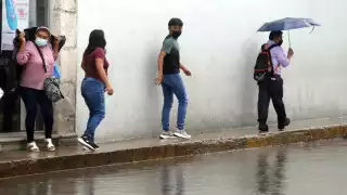 Las lluvias podrían presentarse la tarde de este domingo