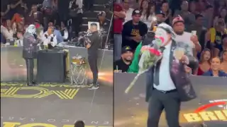 Payaso ‘Brincos Dieras’ recolecta dinero para abuelita que trabaja como mesera