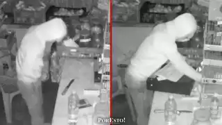 Amantes de lo ajeno hacen de las suyas en una tienda de Seybaplaya; quedaron grabados en cámaras de vigilancia