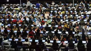 Examen presencial de la UNAM: 42 mil 784 aspirantes presentarán la prueba en el Palacio de los Deportes