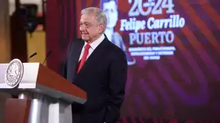 Andrés Manuel López Obrador encabeza este jueves 22 de febrero, la conferencia mañanera desde desde Palacio Nacional