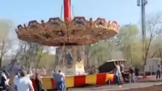 Colapso de juego mecánico deja un menor fallecido y 21 personas heridas en Rusia