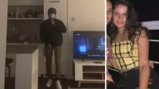 La joven decidió trabajar de noche, pues se gana más como repartidora