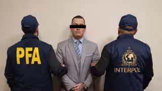 Detienen en Argentina a mexicano buscado por narcotráfico en Estados Unidos; enfrentará proceso de extradición