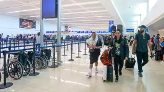 El Aeropuerto Internacional de Cancún rebasó en 1.8 por ciento, los números del mismo periodo registrado en 2022.