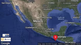 Sismo de magnitud 5.1 sacude Chiapas hoy 17 de octubre; epicentro cerca de Ciudad Hidalgo