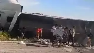 La rapiña ocurrió frente a los elementos de la Guardia Nacional