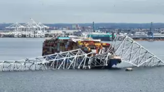 Localizan el cuerpo de un trabajador mexicano tras derrumbe de puente en Baltimore