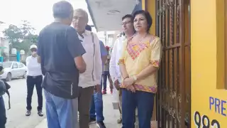 Adán Augusto llegó a Campeche para dar su asamblea 100