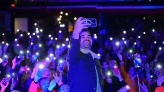 Jorge Álvarez Máynez no ha llenado la Explanada Cultural de Monterrey