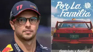 Al estilo Bad Bunny, Carín León dedica a ‘Checo’ Pérez su nueva canción