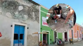Hallan a un hombre malherido en la calle después de un pleito en Cacalchén