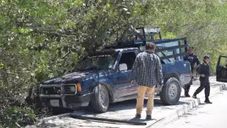 El primer incidente ocurrió a tan sólo cincuenta metros del parador turístico "El Corchito”
