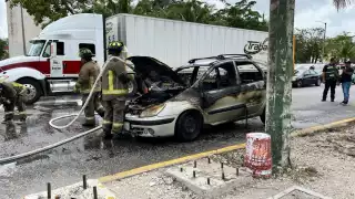El incendio habría ocurrido por un problema de un corto circuito