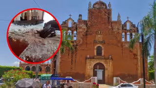 A dos años del derrumbe, parroquia de Tekax sigue sin restauración ni avances