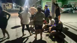 El motociclista se quejaba de dolor en la cabeza