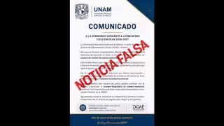 UNAM alerta por comunicado falso sobre nuevo examen presencial de ingreso a licenciatura 2026