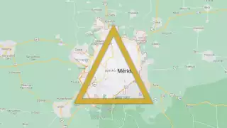 El triángulo dorado se encuentra ubicado en el Norte de Mérida