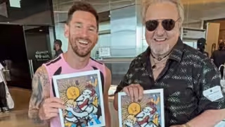 Quico presume en redes encuentro con Messi: “El día más feliz”