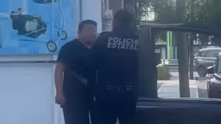 Detienen en Mérida a falso agente federal tras inventar robo en una combi