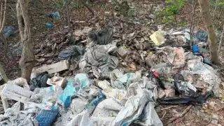 Ante esta situación, los conductores se ven en la necesidad de cubrirse la boca y nariz al momento de sentir el hedor desde lejos