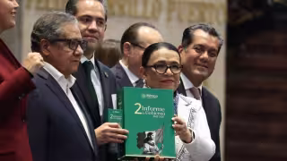 Rosa Icela Rodríguez entrega al Congreso Segundo Informe de Gobierno de Claudia Sheinbaum
