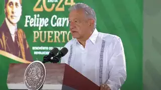 Se trata de la quinta mañanera de AMLO en Mérida