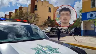 Josmar E. C. P., de 24 años de edad (círculo), permanecerá en el Cereso de Cancún